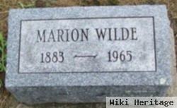 Marion Wilde