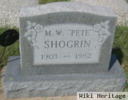 Mauritz W "pete" Shogrin