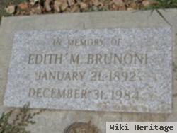 Edith M Brunoni