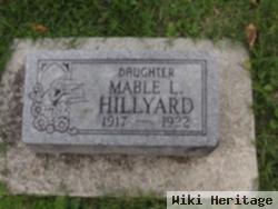 Mable L Hillard