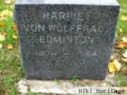 Harriet Von Wolffradt Edmiston