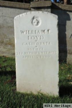 Sgt William E Loyd