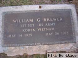 Sgt William G Brewer