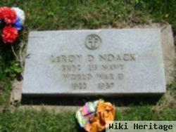 Leroy D Noack