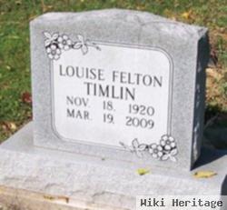 Louise Felton Timlin