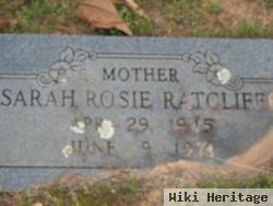 Sara Rosie Holt Ratcliff