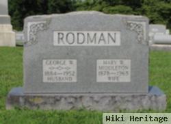 George W. Rodman