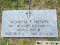 Wendell Frank "brownie" Brown