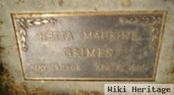 Hetta Maurine Grimes