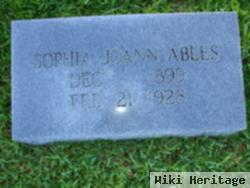 Sophia Joann Ables