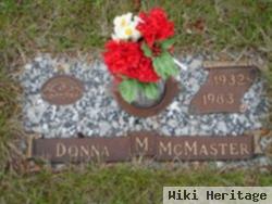 Donna M Mcmaster