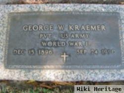 George W Kraemer