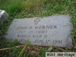 Pvt John R. Werner