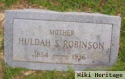 Huldah S. Robinson