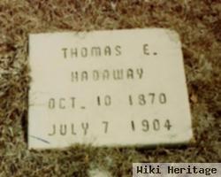 Thomas Ellis Hadaway