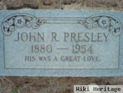 John R Presley