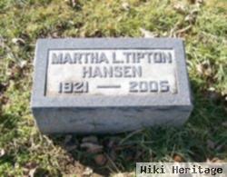 Martha Loomis Tipton Hansen