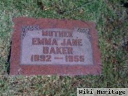 Emma Jane Garr Baker