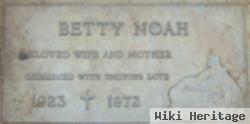 Betty Hillman Noah