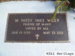 Margaret Patsy "pat" Imes Wiley