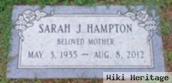 Sarah Jane "sally" Stottlemyer Hampton