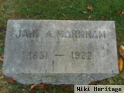 Jane A Lane Markham