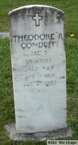 Theodore Roosevelt Conduff