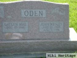 John Wesley Oden