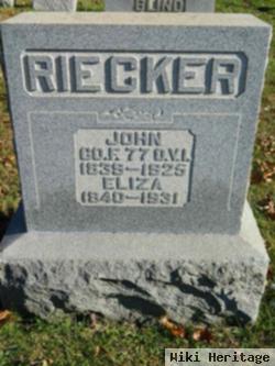 John Riecker