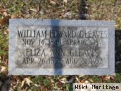 Eliza Ann Sanders Gleaves