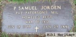 Peter Samuel "samuel" Jorden