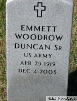 Emmett Woodson "woodie" Duncan, Sr