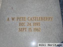 A W "pete" Castleberry