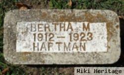 Bertha M Hartman