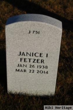 Janice I. Weitstock Fetzer