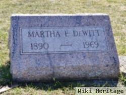 Martha E Dewitt