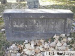 Mary "martha" A. Beck