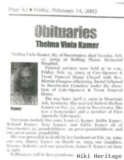 Thelma Viola Sears Kamer