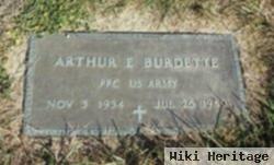 Pfc Arthur E Burdette