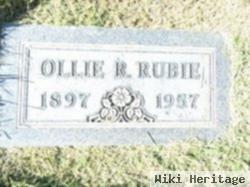 Ollie R Rubie