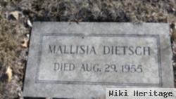 Mary Mallisia "malissa" Sheppard Dietsch