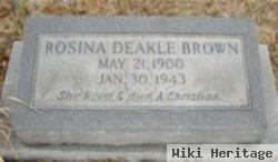 Rosina Deakle Brown