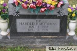 Harold R Mccomas