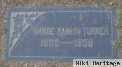 Vance Rankin Turner