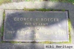 Pvt George L Boeger