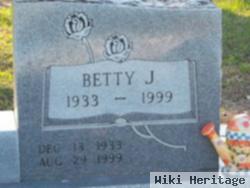 Betty J Bryan