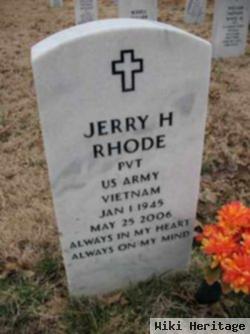 Jerry H Rhode