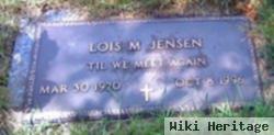 Lois M Jensen