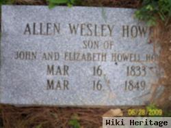 Allen Wesley Howell