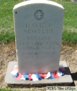 Pvt David E Newbury